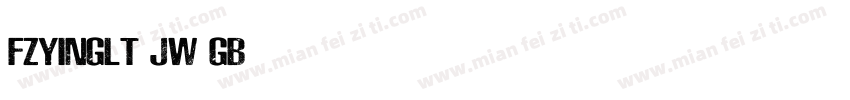 FZYINGLT JW GB字体转换